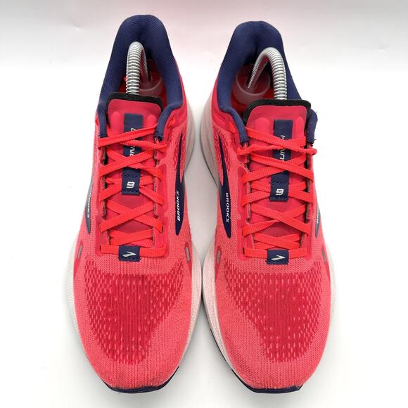 Brooks Launch 9 Running Shoes Womens Size 9 Pink Navy Speed Neutral Athletic - Picture 3 of 9
